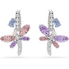 image:imageSwarovski x Ariana Grande Official Dragonfly Motif Jewelry Collection Brooch Pendant Necklace Earrings Mixed Cut Multicolored Stones Rhodium FinishMulticolored Mini Hoops