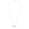 image:imageSwarovski x Ariana Grande Official Dragonfly Motif Jewelry Collection Brooch Pendant Necklace Earrings Mixed Cut Multicolored Stones Rhodium FinishMulticolored PendantBrooch