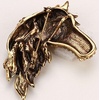 image:imageSzxc Jewelry Womens Crystal Big Horse Brooch Pendant Necklacegold
