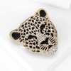 image:imageVintage Shiny Rhinestone Leopard Head Brooches for Women Unisex Animal Pins Casual Accessories GiftsGoldenLarge