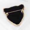image:imageVintage Shiny Rhinestone Leopard Head Brooches for Women Unisex Animal Pins Casual Accessories GiftsGoldenLarge