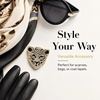 image:imageVintage Shiny Rhinestone Leopard Head Brooches for Women Unisex Animal Pins Casual Accessories GiftsGoldenSmall