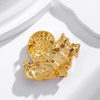 image:imagecoadipress Christmas Brooch Pins for Women Cute Crystal Christmas Tree Snowflake Reindeer Jingle Bell Animal Candy Bow Brooches Xmas Holiday Party GiftsSanta