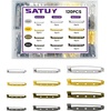 image:image120Pcs Bar Pins 3 Sizes amp 4 Colors Brooch Pins for Crafts120