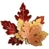 image:imageDreuyet Maple Leaf Brooch Pin For Women Fall Thanksgiving Crystal Colorful Maple Leaf Lapel Pin Party Prom Wedding Thanksgiving Jewelry Giftmaple leaves E