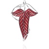 image:imageElven Tree Leaf Enamel Brooch for Women Men Mystery Keepsake Leaf Pin Luck Elven Cloak Leaf Clasp Costume Accessory Cosplay JewelryRed