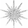 image:imageFashion CZ Star Brooch Lapel Pin for Women Men Crystal Rhinestone Star Burst Corsage Brooches Pins Dainty for Dress Suit Hat Badge Bouquet Boutonniere Clothes Accessories Trendy JewelrySilver