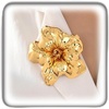 image:imageGold Chunky Hammered Hollow Flower Brooch Pin for WomenLarge Dainty Sweet Textured Floral Statement Lapel Pin Modern Minimalist Jewelry AccessoryGolden1