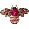 image:imageRhinestone Crystal Bee Pin Brooch Statement Imitation Pearls Bee Brooch Shiny Rhinestone Beaded Insect Pin Jewelry Vintage Clothes DecorationPink