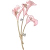 image:imageSparkling Tulip Floral Rhinestone Brooch Pin For Women Elegant Vintage Statement Colors Glossy Petals Classic Dress Coat Scarf AccessoryPink