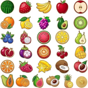 image:image3060 Pcs Cute Enamel Pins Bulk Lapel BroochFruit