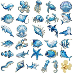 image:image3060 Pcs Cute Enamel Pins Bulk Lapel BroochMarine Animals