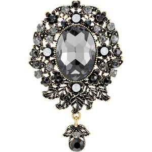 image:imageVintage Art Deco Diamond Brooch Pin for Women Men