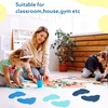 image:imageOutus 48 Pcs Carpet Foot Spots Markers for Classroom Floor Classic ColorBlue Series
