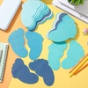 image:imageOutus 48 Pcs Carpet Foot Spots Markers for Classroom Floor Classic ColorBlue Series