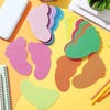 image:imageOutus 48 Pcs Carpet Foot Spots Markers for Classroom Floor Classic ColorRainbow Color