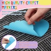 image:imageOutus 48 Pcs Carpet Foot Spots Markers for Classroom Floor Classic ColorRainbow Color