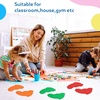 image:imageOutus 48 Pcs Carpet Foot Spots Markers for Classroom Floor Classic ColorRainbow Color