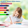 image:imageOutus 60 Pieces Neon Pencils for KidsHB Wood Pencil with Eraser60