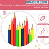 image:imageOutus 60 Pieces Neon Pencils for KidsHB Wood Pencil with Eraser60