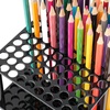 image:imageOutus 96 Holes Pencil Brush Holder Acrylic Paintbrush Holders ClearBlack