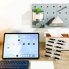 image:imageOutus Set of 4 Acrylic Pen Display Stand 6 Slots Holder for Makeup Brush