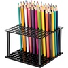 image:imageOutus 96 Holes Pencil Brush Holder Acrylic Paintbrush Holders ClearBlack