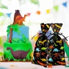 image:imageOutus 100 Pcs Dinosaur Party Favors Bags Dinosaur Skeleton Cellophane Bags
