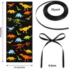 image:imageOutus 100 Pcs Dinosaur Party Favors Bags Dinosaur Skeleton Cellophane Bags