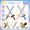 image:imageOutus 6 Pcs Inflatable Swords Blow up Swords Party FavorsGoldPurple4 Colors