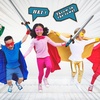 image:imageOutus 6 Pcs Inflatable Swords Blow up Swords Party FavorsGoldPurpleBlue