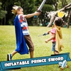 image:imageOutus 6 Pcs Inflatable Swords Blow up Swords Party FavorsGoldPurpleBlue
