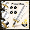 image:imageOutus 6 Pcs Inflatable Swords Blow up Swords Party FavorsGoldPurpleGold black