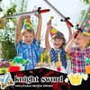 image:imageOutus 6 Pcs Inflatable Swords Blow up Swords Party FavorsGoldPurpleRed
