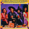 image:imageOutus 66 Pcs Halloween Party Costume Contest Ballot Box SetOrange