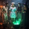 image:imageOutus 3 Pcs Scary Halloween Headband Set with 7 Fake Stickers