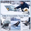 image:imageOutus 34 Extendable Snow Brush amp Snow Shovel with Glove Ice Scraper Kit