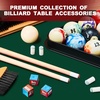 image:imageOutus 71 Pcs Complete Pool Table Accessories SetMarble Style Balls