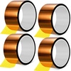 image:imageOutus 6 Pcs Heat Tape High Temperature Polyimide Tape 500F2X 108ft2X 108ft