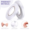 image:imageOutus Hem Tape Double Sided Sticky Fabric Tape Each 546 Yards No Iron for Clothes Gluing Alterations Adhesive Tape for Fabric Dress Cloth4 Pieces12 Inch x 164 Feet