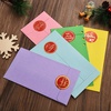 image:imageOutus 500 Merry Christmas Sticker Circle Label 14 Transparent and SilverRed