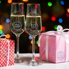 image:imageOutus 500 Merry Christmas Sticker Circle Label 14 Transparent and SilverTransparent Colorful