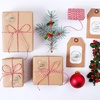 image:imageOutus 500 Merry Christmas Sticker Circle Label 14 Transparent and SilverTransparent With Silver