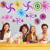 image:imageOutus 12 Pcs Candy Hanging Fans Party Decorations Pink SwirlPink