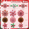 image:imageOutus 12 Pcs Candy Hanging Fans Party Decorations Pink SwirlRed and White