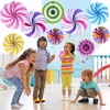 image:imageOutus 18 Pcs Hanging Paper Fans Candy Themed Party DecorationsClassic9