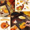 image:imageOutus 60 Pcs Fall Bulletin Board Cutouts Autumn Leaf Cutouts Stylish StyleFresh Style