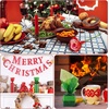 image:image2 Rolls Christmas Cellophane Wrap Roll 492 ft X119 in Red Green Wrap