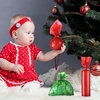 image:image2 Rolls Christmas Cellophane Wrap Roll 492 ft X119 in Red Green Wrap