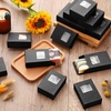 image:imageOutus 200 Pcs Soap Packaging Boxes Bulk for Homemade BrownBlack